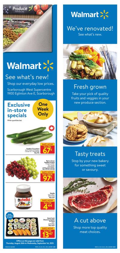 Walmart (ON) Flyer August 26 to September 1