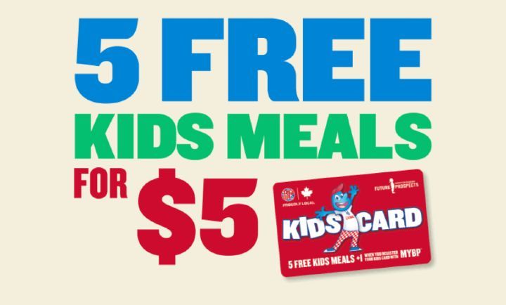 KIDS CARDS at Boston Pizza KIDS CARDS at Boston Pizza