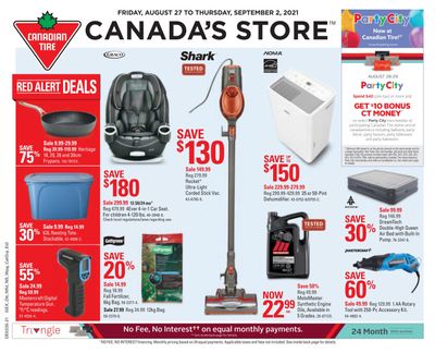 Canadian Tire (ON) Flyer August 27 to September 2