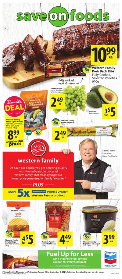 Save on Foods (BC) Flyer August 26 to September 1