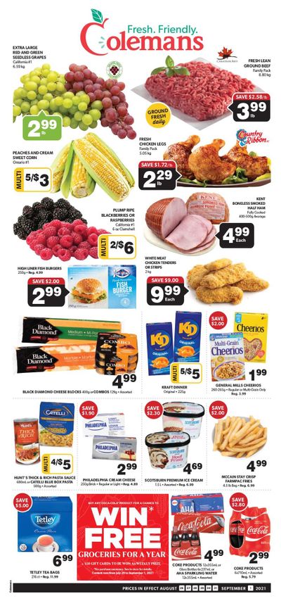 Coleman's Flyer August 26 to September 1