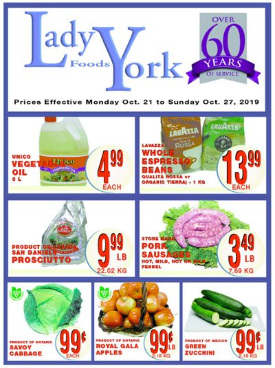 Lady York Foods Flyer October 21 to 27
