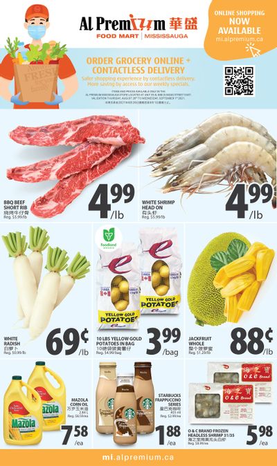 Al Premium Food Mart (Mississauga) Flyer August 26 to September 1
