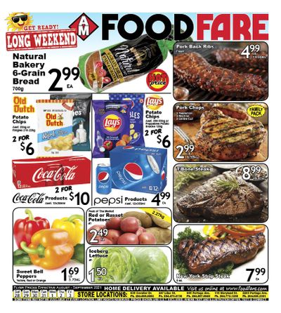 Food Fare Flyer August 28 to September 3