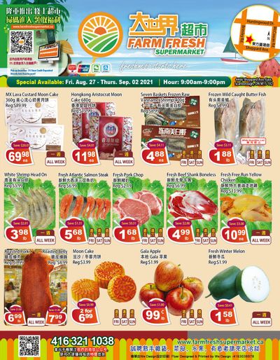 Farm Fresh Supermarket Flyer August 27 to September 2