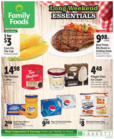 Family Foods Flyer August 27 to September 2