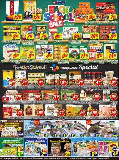 H Mart (West) Flyer August 27 to September 2