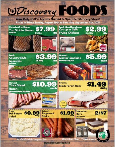 Discovery Foods Flyer August 29 to September 4