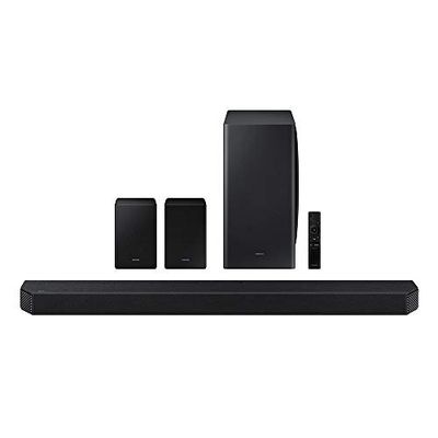 Samsung HW-Q950A/ZC 11.1.4CH (Atmos/DTS:X) 616W 22 Speakers Sound Bar with Wireless Subwoofer & Alexa Built-in / Airplay2 [Canada Version] (2021) $1798 (Reg $2198.00)