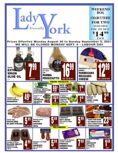 Lady York Foods Flyer August 30 to September 5