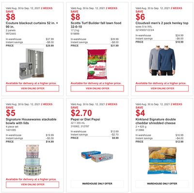 Costco Canada More Savings Weekly Coupons/Flyers for Western Canada: British Columbia, Alberta, Saskatchewan & Manitoba, until September 12