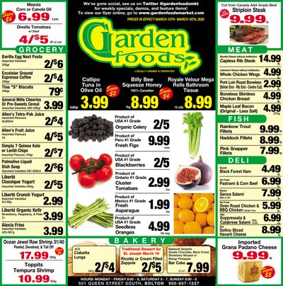 Garden Foods Flyer March 13 to 19