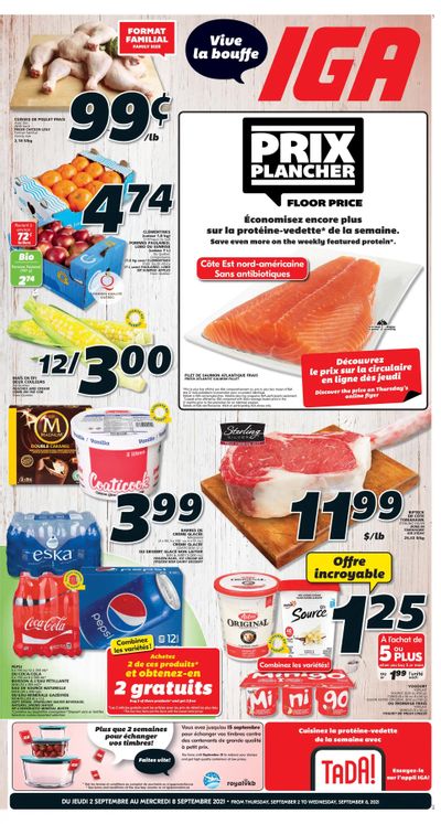 IGA (QC) Flyer September 2 to 8