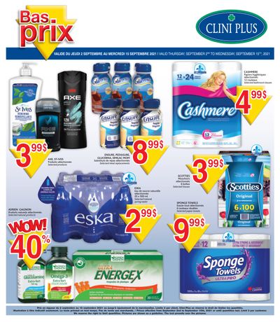 Clini Plus Flyer September 2 to 15