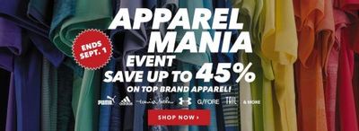 Golf Town Canada Deals: Save Up to 45% OFF Apparel Mania Sale + 50% OFF Puma + More