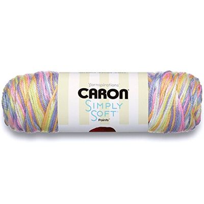 Caron Simply Soft Paints Yarn (4) Medium Worsted Gauge 100% Acrylic - 5oz - Brights - Machine Wash & Dry $8.07 (Reg $12.43)