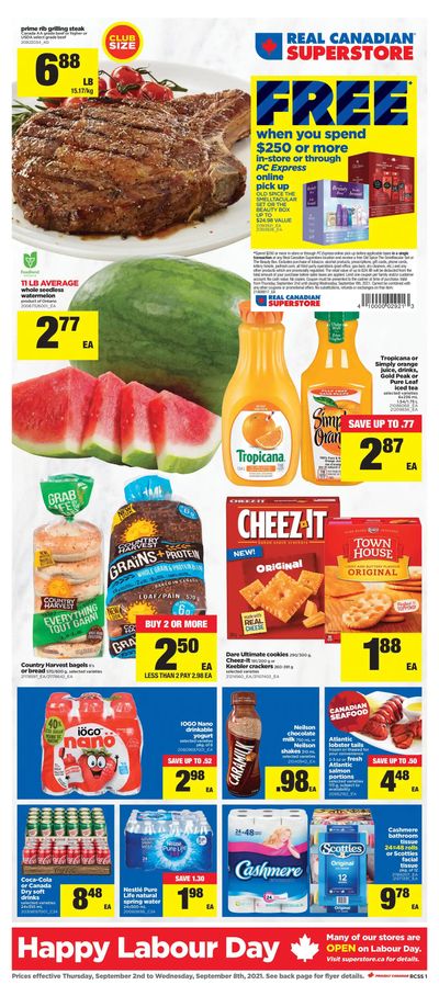 Real Canadian Superstore (ON) Flyer September 2 to 8