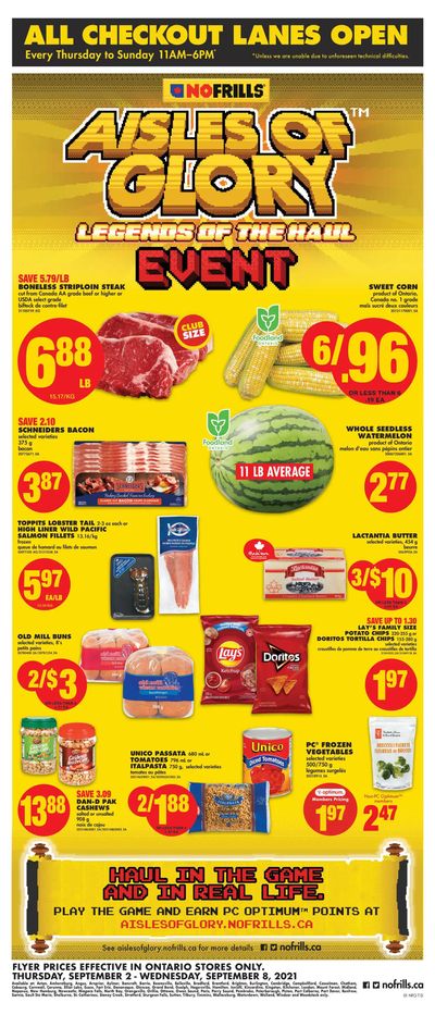 No Frills (ON) Flyer September 2 to 8