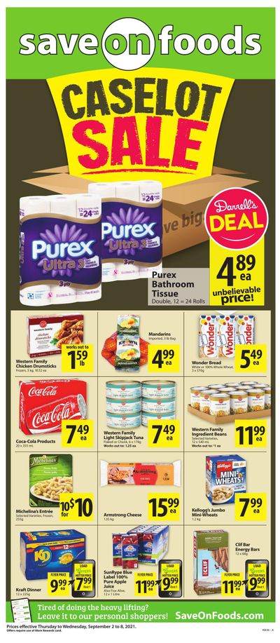 Save on Foods (BC) Flyer September 2 to 8