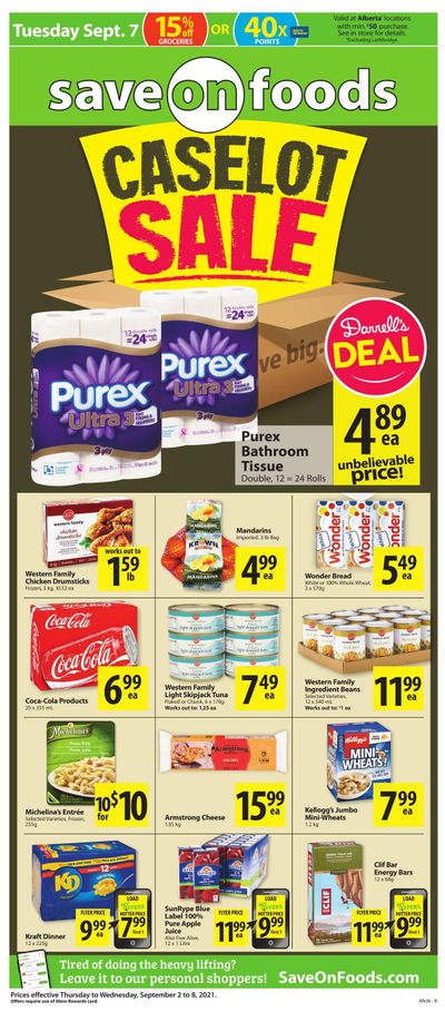 Save on Foods (AB) Flyer September 2 to 8
