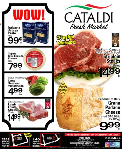 Cataldi Fresh Market Flyer September 1 to 7