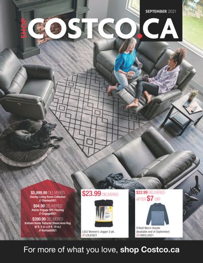 Costco Online Catalogue September 1 to 30