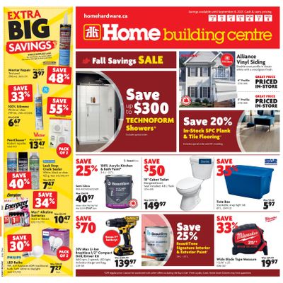Home Building Centre (ON) Flyer September 2 to 8