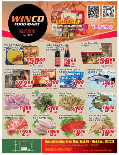 WinCo Food Mart (HWY 7) Flyer September 2 to 8