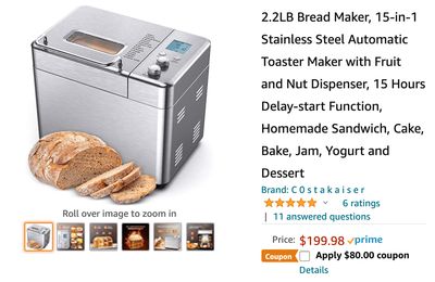 Amazon Canada Deals: Save 40% on Bread Maker + 58% on Echo Dot with Sengled Bulb + More Offers
