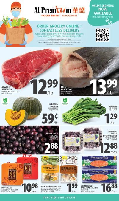 Al Premium Food Mart (McCowan) Flyer September 2 to 8