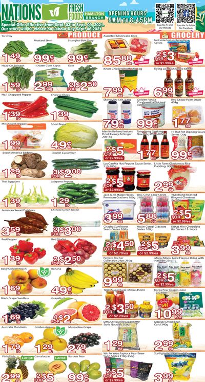 Nations Fresh Foods (Hamilton) Flyer September 3 to 9