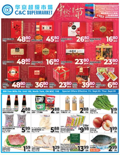 C&C Supermarket Flyer September 3 to 9