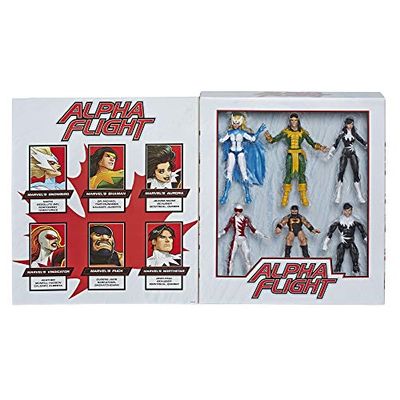 Hasbro Marvel Legends Series Toys 6-Inch Collectible Action 6-Pack Alpha Flight 6-Pack $92.32 (Reg $109.23)