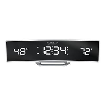La Crosse Technology 602-247 Alarm Clock, White $41.08 (Reg $66.93)