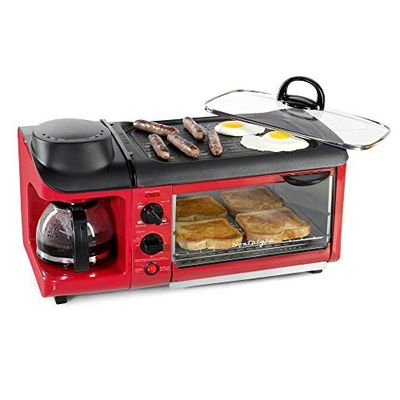 Nostalgia BST3RR 3-in-1 Family Size Multi-Function, Retro Red $79.99 (Reg $89.99)