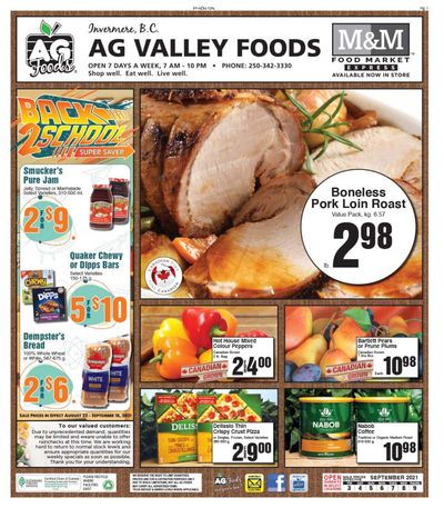 AG Foods Flyer September 3 to 9