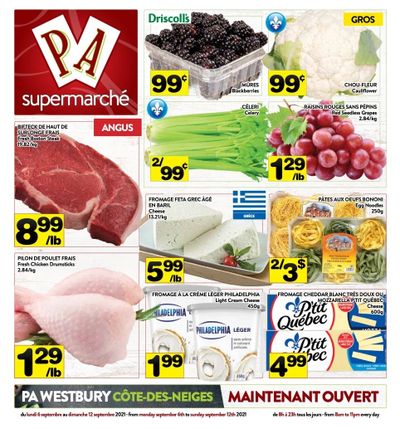 Supermarche PA Flyer September 6 to 12
