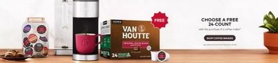 Keurig Canada Deals: FREE 24-Count w/ Purchase Coffee Maker + Up to 25% OFF Sale + More