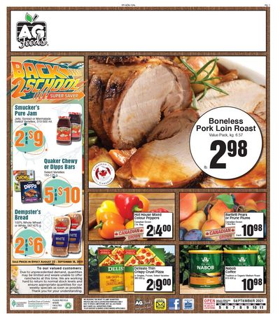 AG Foods Flyer September 5 to 11