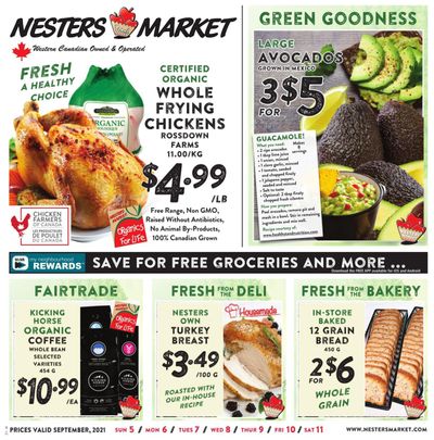 Nesters Market Flyer September 5 to 11