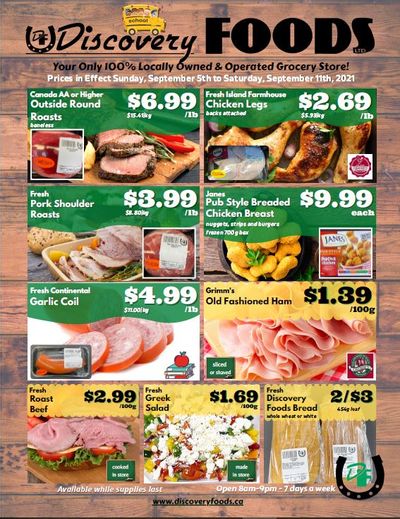 Discovery Foods Flyer September 5 to 11