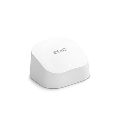 Amazon eero 6 dual-band mesh Wi-Fi 6 router, with built-in Zigbee smart home hub $125 (Reg $179.00)