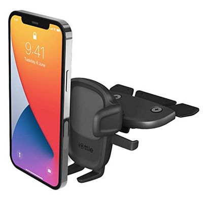 iOttie Easy One Touch 5 CD Slot Car Mount Phone Holder for iPhone, Samsung, Moto, Huawei, Nokia, LG, Smartphones $28.72 (Reg $32.18)