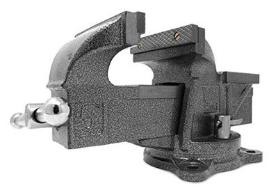 WEN 455BV 5-Inch Heavy Duty Cast Iron Bench Vise with Swivel Base $59.98 (Reg $91.58)