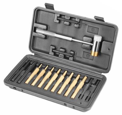 Wheeler Hammer and Punch Set in Plastic Case, Black, 9.75" x 5.25" x 2" $38.49 (Reg $47.00)