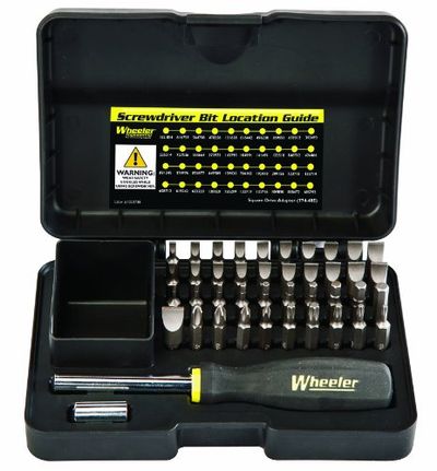 Wheeler Professional Gunsmithing Screwdriver Set (43-Piece) $38.49 (Reg $53.00)