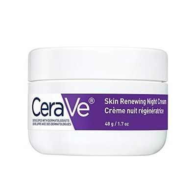 CeraVe Night Cream for Face | Skin Renewing Night Cream With Hyaluronic Acid & Niacinamide | Fragrance Free, 48 Grams $20.79 (Reg $25.97)