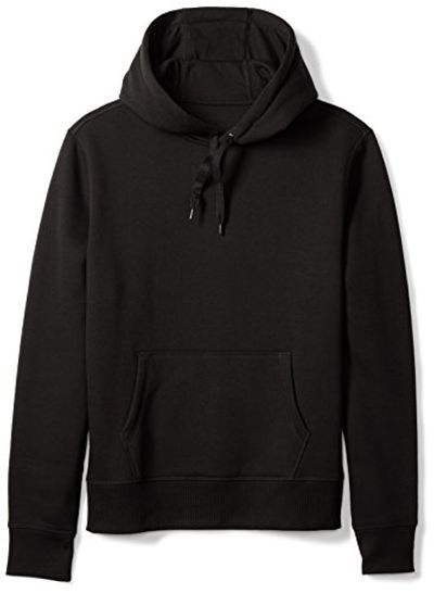 Amazon Essentials Men's Hooded Fleece Sweatshirt, Black, Medium $19.2 (Reg $24.00)