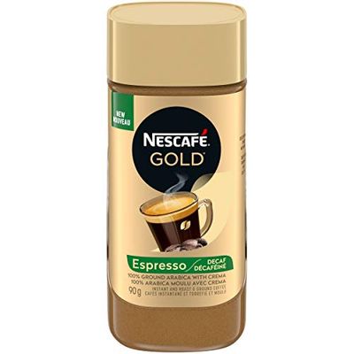 Nescafé 1 Gold Espresso Decaf Instant Coffee, 90 Grams $4.99 (Reg $7.49)