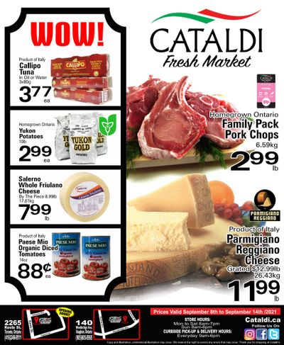Cataldi Fresh Market Flyer September 8 to 14